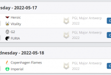 PGL安特卫普2022 传奇赛 第4天赛程&直播地址-CSGO RushB中文网